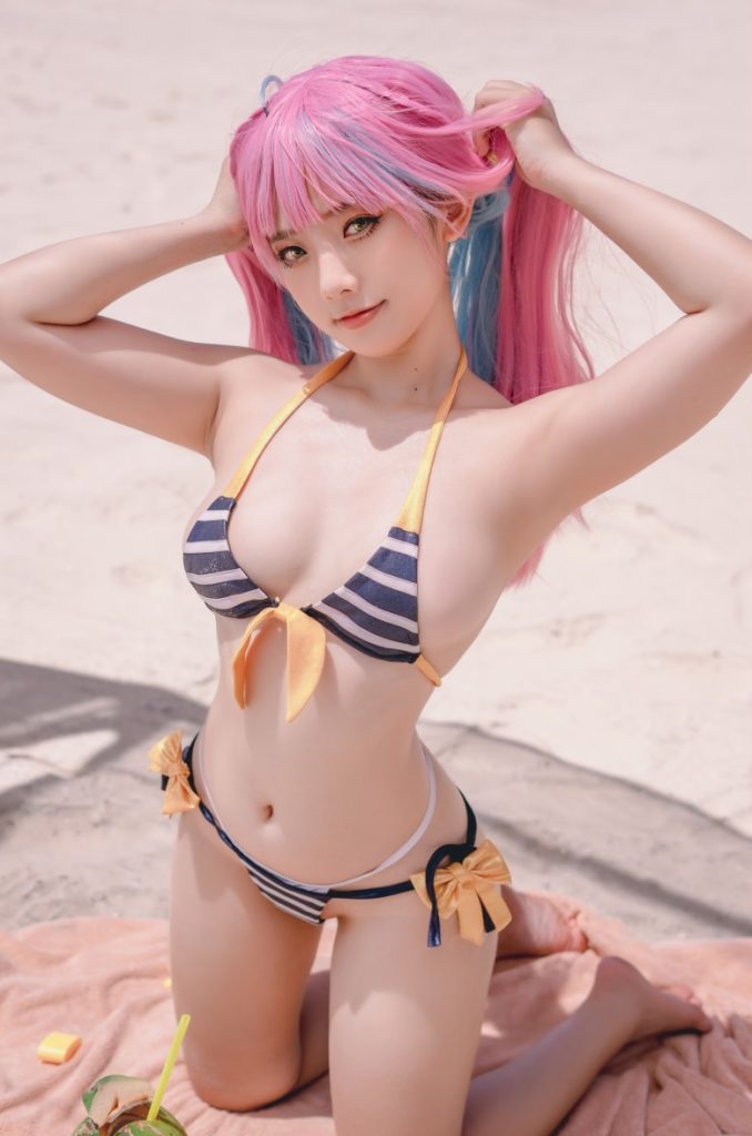 Messie Huang – Aqua Bikini [34P-62MB]-喵咪社